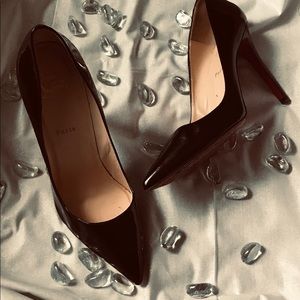 Christian Louboutin Black Pigalle 100 Pumps